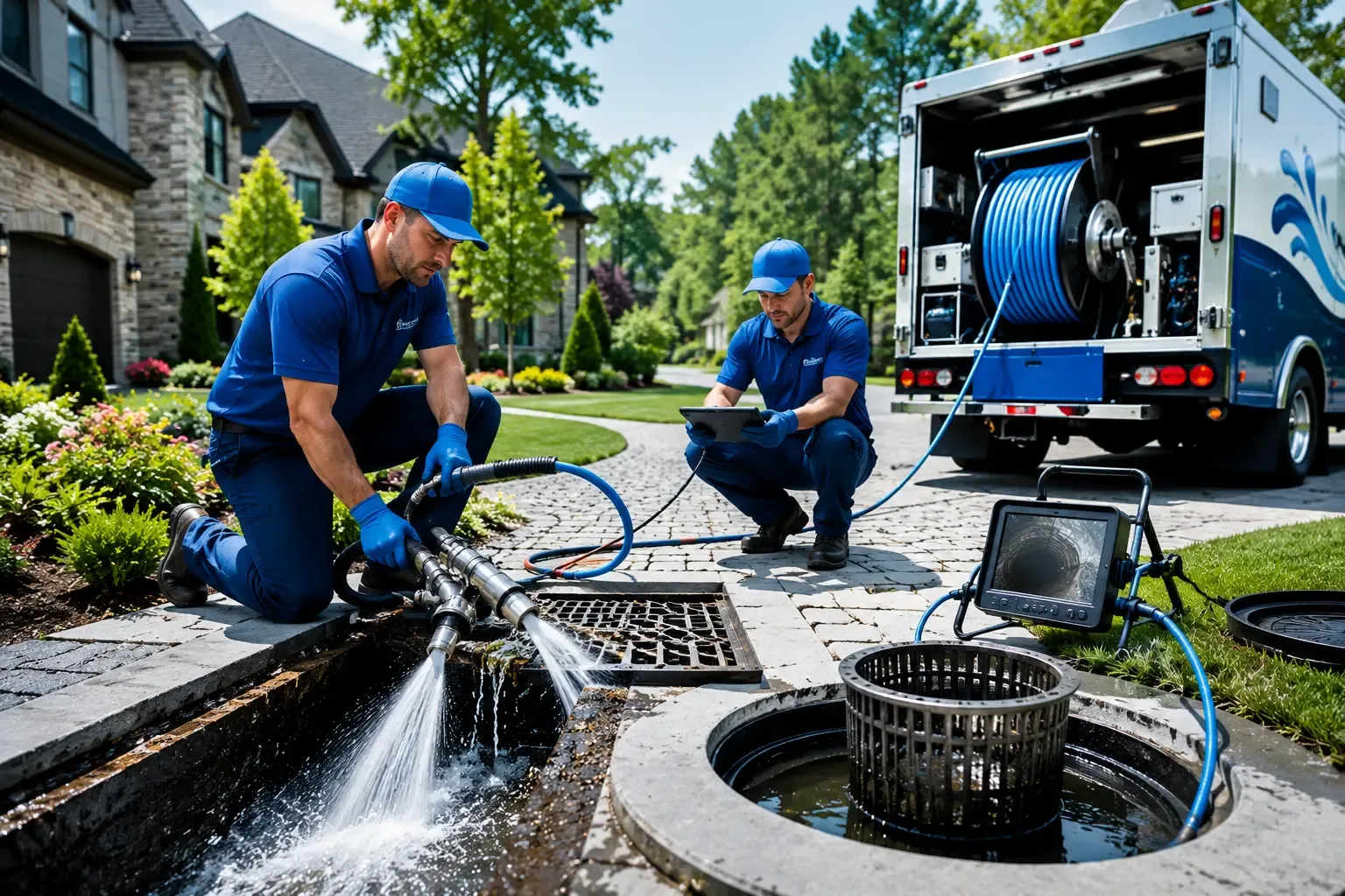 Local outdoor drain cleaning professionals in Kelly, LA