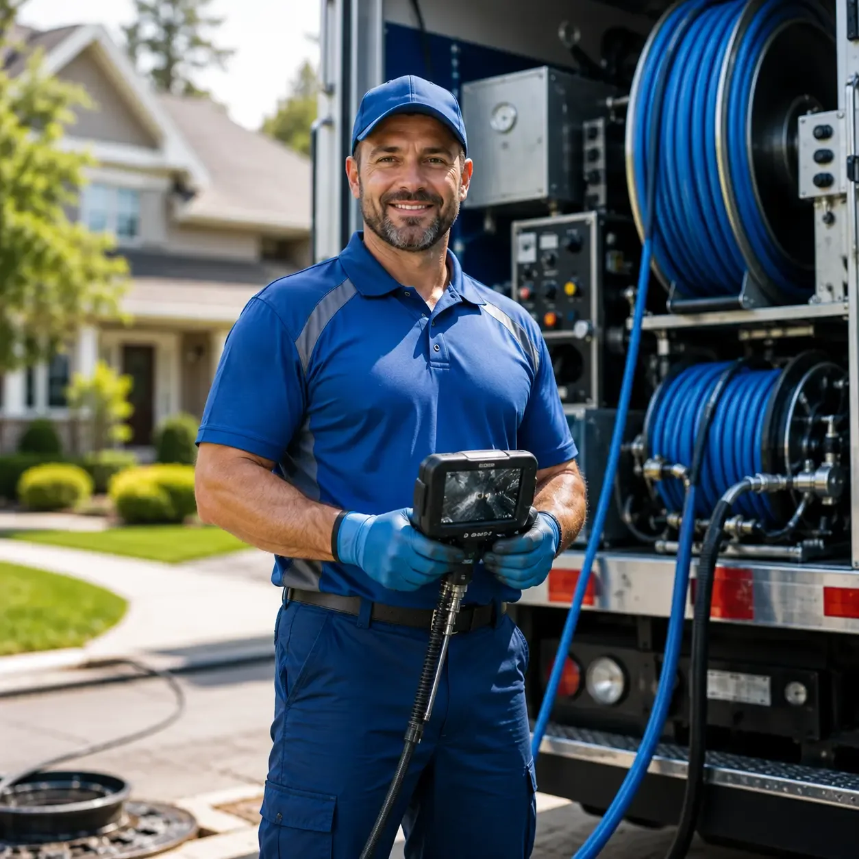 Local outdoor drain cleaning specialists in Kelly, LA